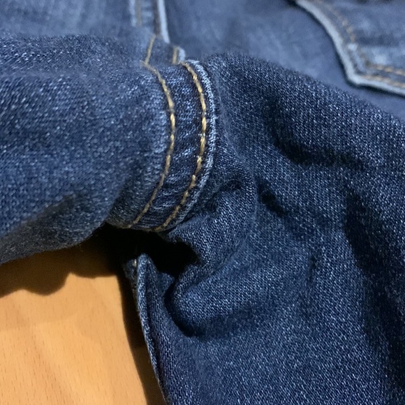 EUC Women’s American Eagle Super High Rise Blue Jeggings - size 8 Regular - Picture 13 of 16